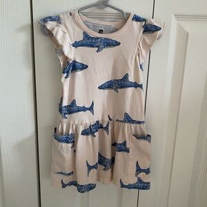 Tea Collection whale shark dress size 3T